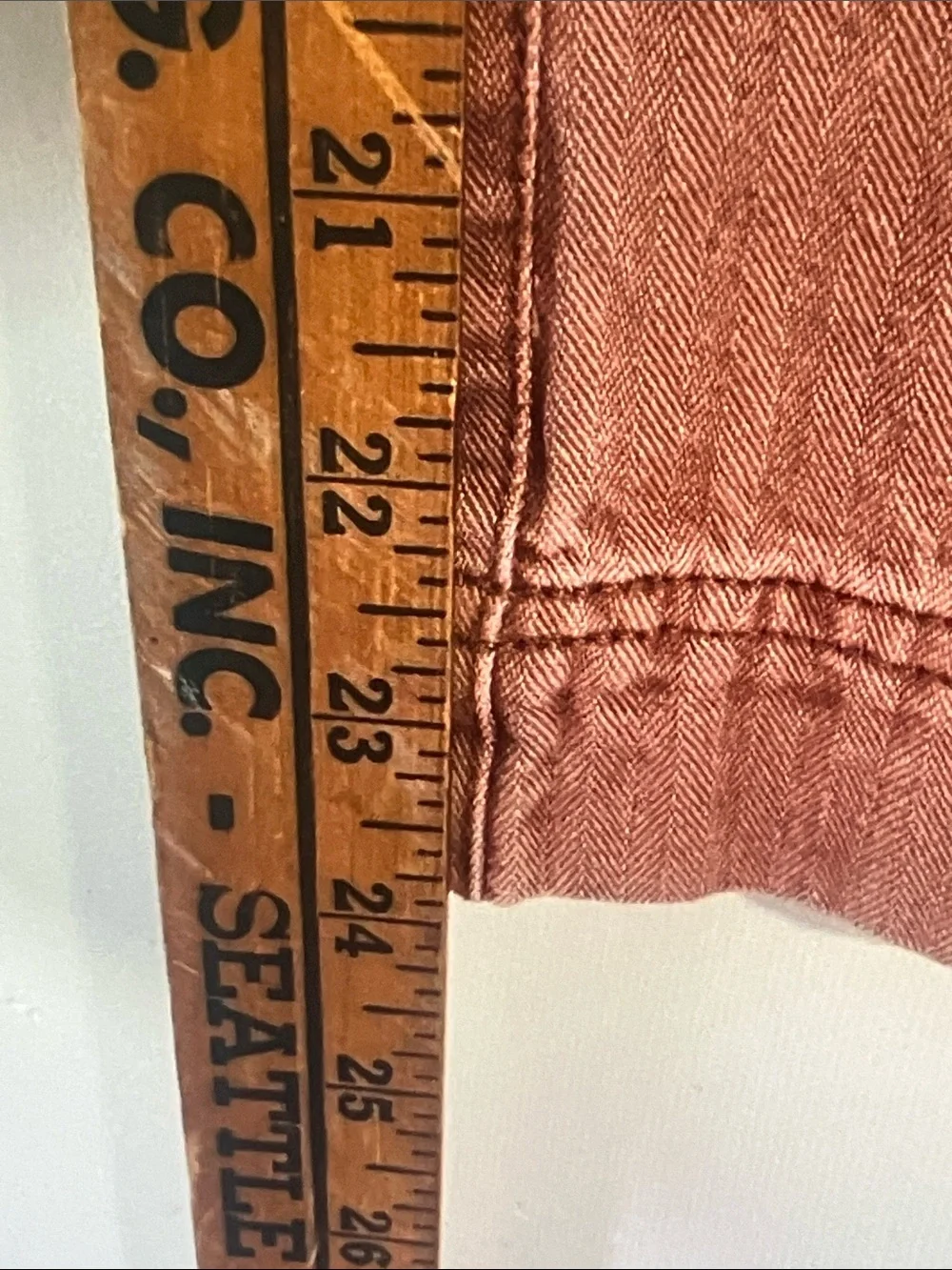 Free People Wide Leg Pants in Rust